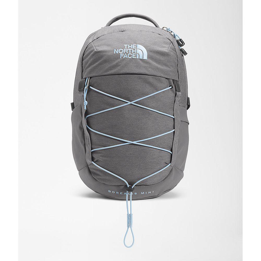 The North Face Borealis Mini Ανδρικα Σακιδιο Πλατησ - Γκρι / Βαθυ Μπλε (PVYF61409)